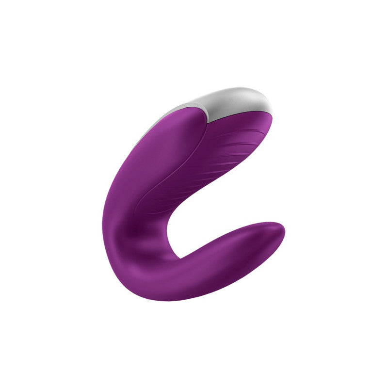 Satisfyer Double Fun – Vibromasseur couple connecté, télécommande – photo 5
