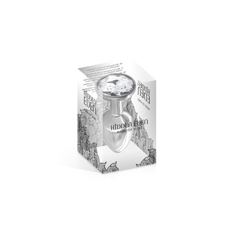 Hidden Eden Dream – Plug bijou argent, cristal, taille S – photo 2