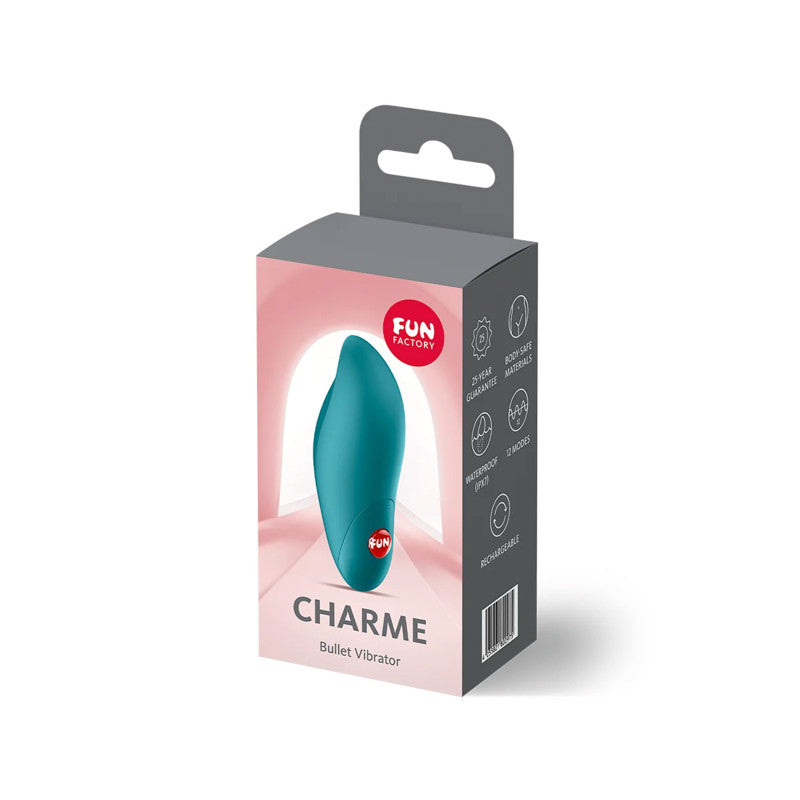 Fun Factory Charme – Mini vibromasseur bullet incurvé, rechargeable – photo 2