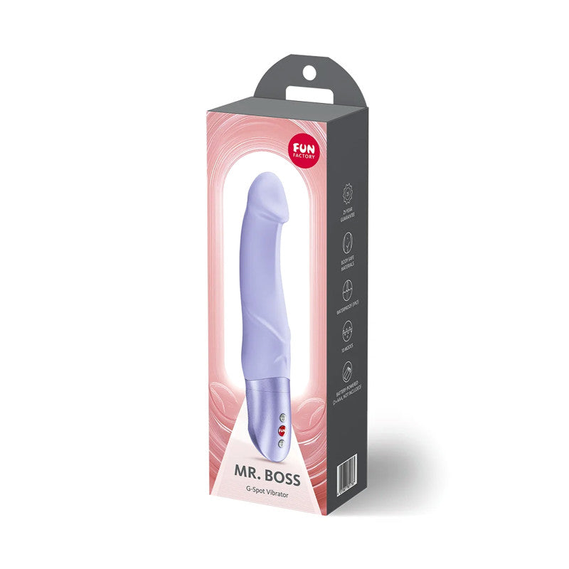 Fun Factory Mr Boss – Vibromasseur point G en silicone, système Battery+ – photo 2