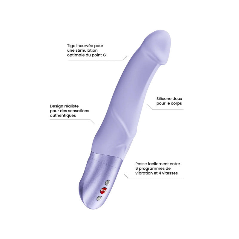 Fun Factory Mr Boss – Vibromasseur point G en silicone, système Battery+ – photo 3