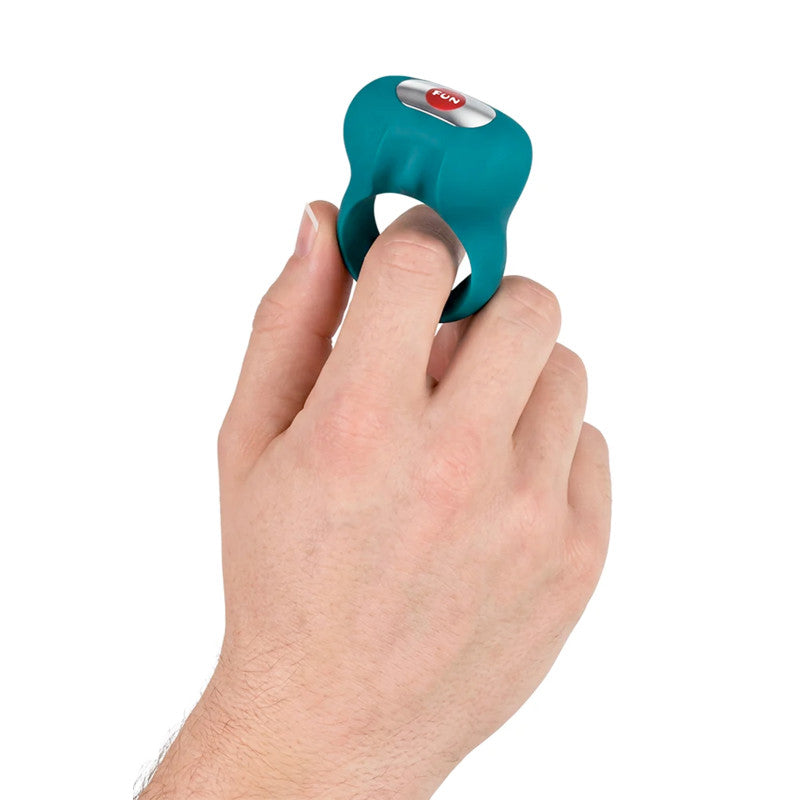 Fun Factory Steady – Anneau pénien vibrant en silicone, bullet amovible – photo 8