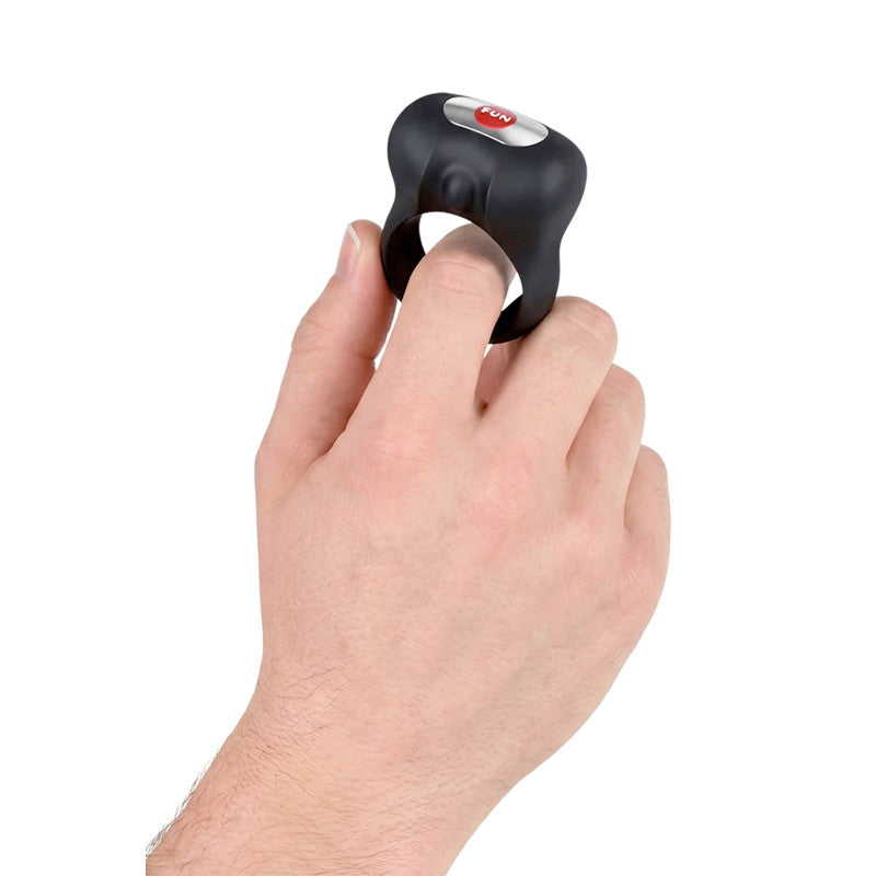 Fun Factory Steady – Anneau pénien vibrant en silicone, bullet amovible – photo 3