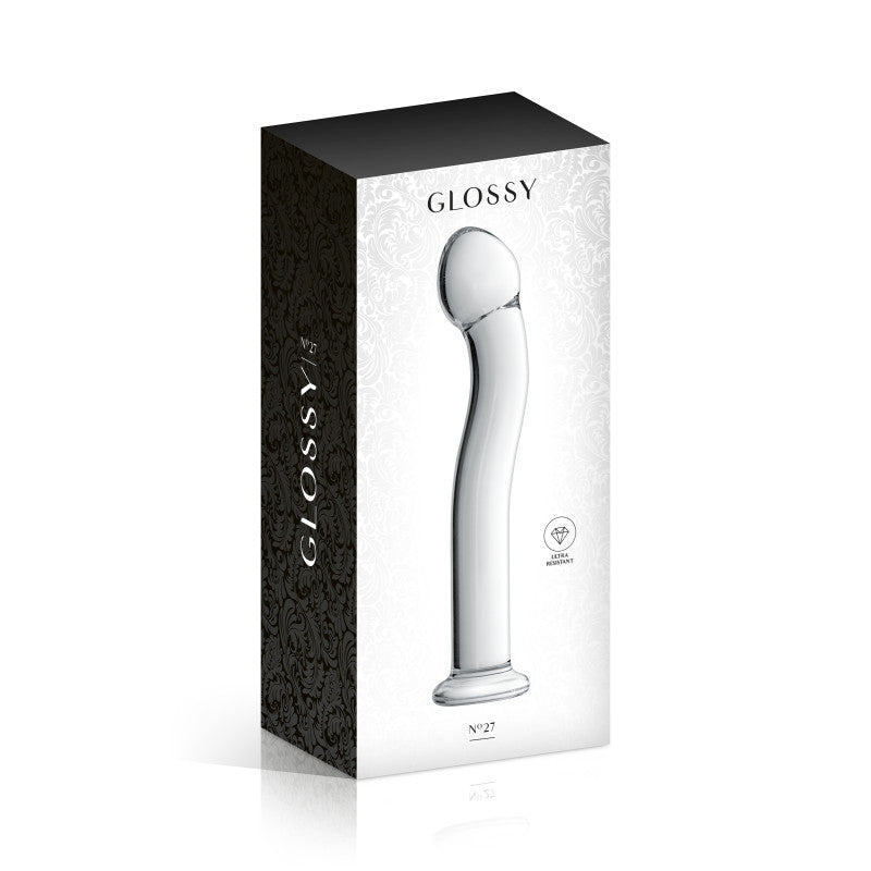 Glossy Toys n°27 – Gode point G en verre à tête large, 19,5 cm – photo 2