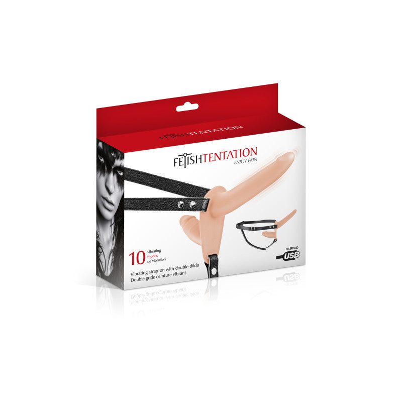 Double gode-ceinture vibrant – photo 6