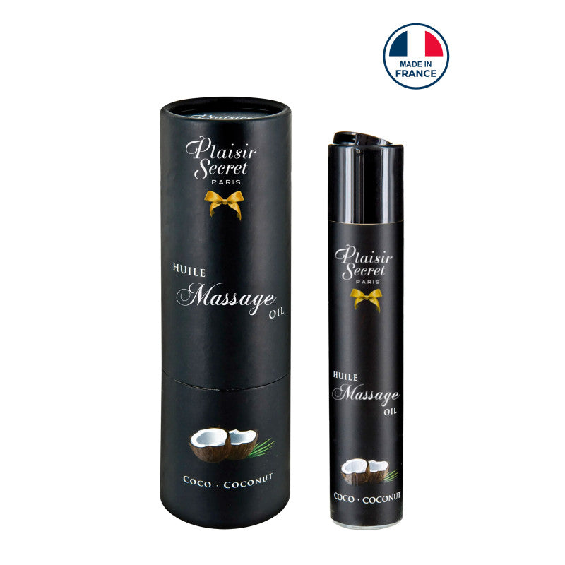 Plaisir Secret Noix de coco – Huile de massage gourmande, 59 ml – photo 1