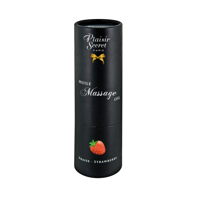 Plaisir Secret Fraise – Huile de massage gourmande, 59 ml – photo 2