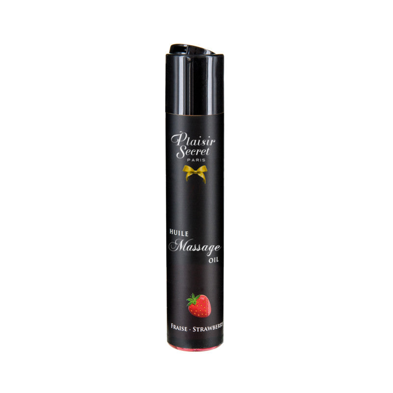 Plaisir Secret Fraise – Huile de massage gourmande, 59 ml – photo 3