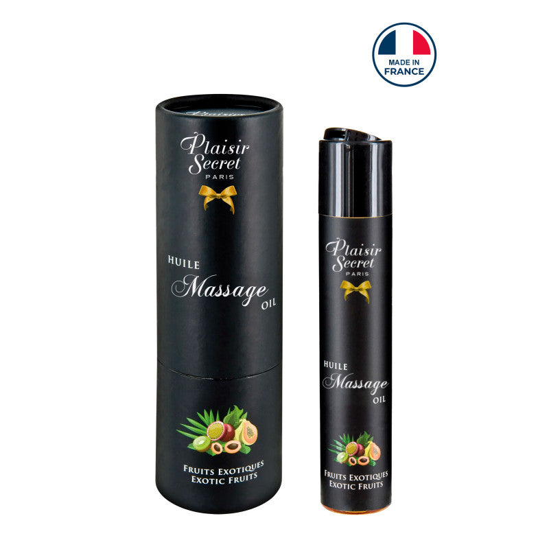 Plaisir Secret Fruits exotiques – Huile de massage gourmande, 59 ml – photo 1