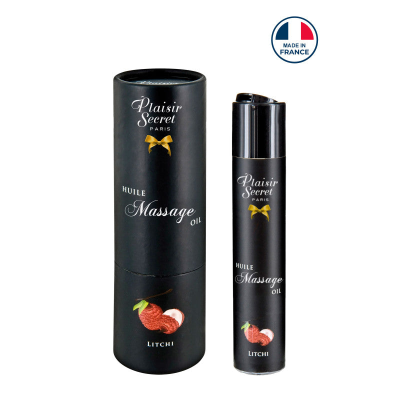 Plaisir Secret Litchi – Huile de massage gourmande, 59 ml – photo 1