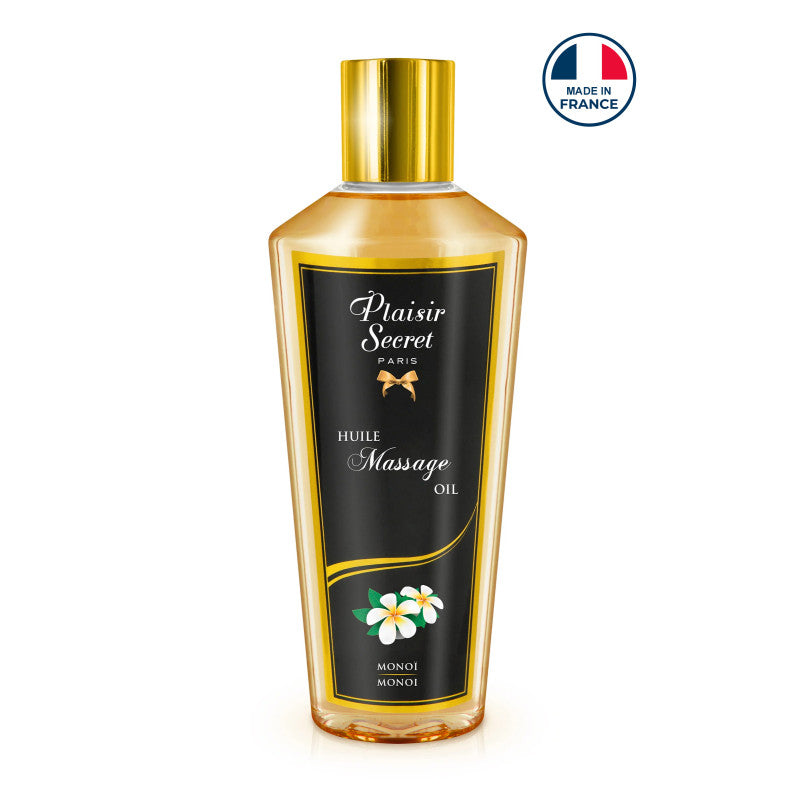 Plaisir Secret Monoï – Huile de massage sèche 100 % végétale, 250 ml – photo 1