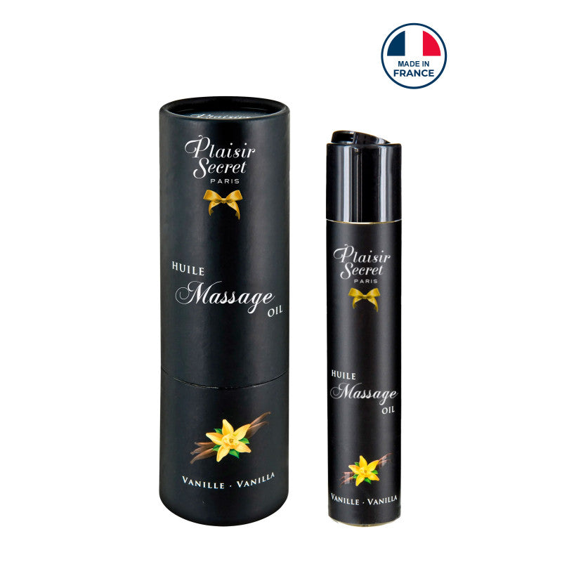 Plaisir Secret Vanille – Huile de massage gourmande, 59 ml – photo 1