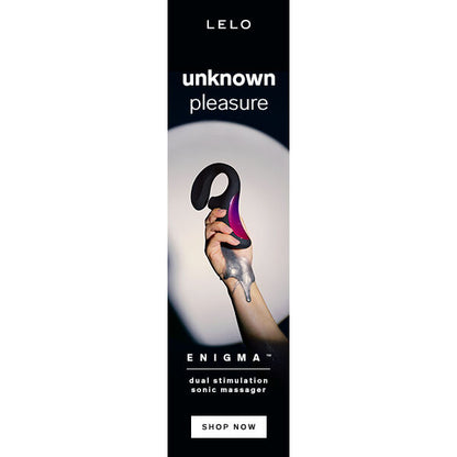 LELO Enigma – Masseur sonique double stimulation – vue produit 10