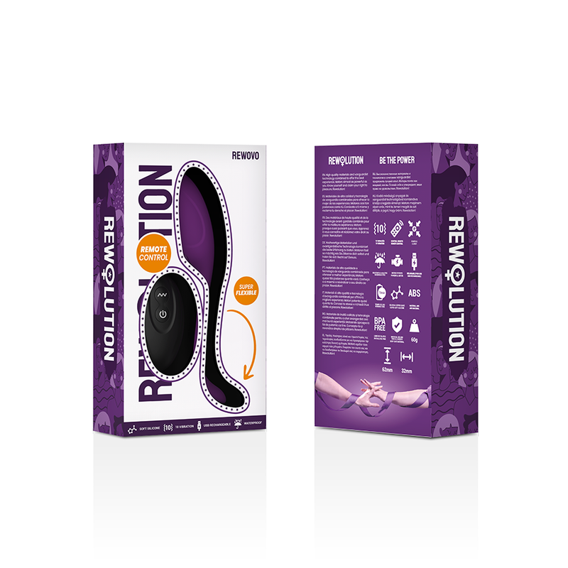 Rewolution Rewovo – Œuf vibrant télécommandé – vue 8
