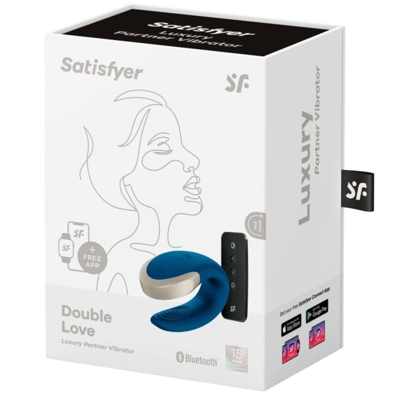 Satisfyer Double Love Luxury – Vibromasseur partenaire – vue produit 5