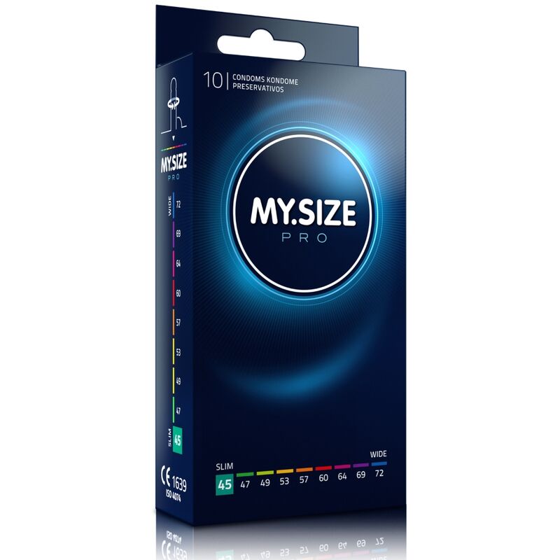 MY.SIZE PRO — préservatifs 45 mm — boîte de 10