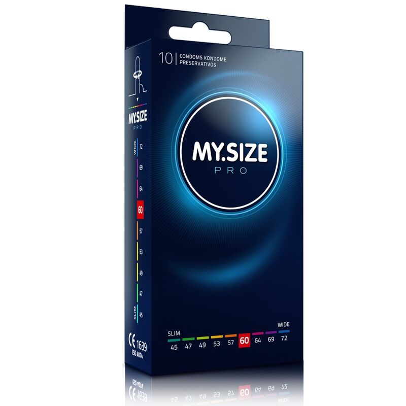MY.SIZE PRO — préservatifs 60 mm — boîte de 10