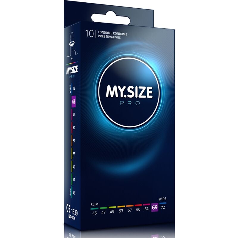 MY.SIZE PRO — préservatifs 69 mm — boîte de 10