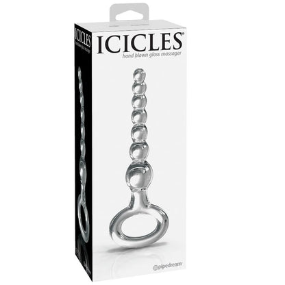 Icicles n°67 — plug anal en verre — verre — vue 2