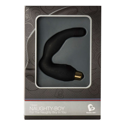 Rocks-Off Masseur Point g Mle Naughty-Boy 7 Vitesses Noir — vue 2