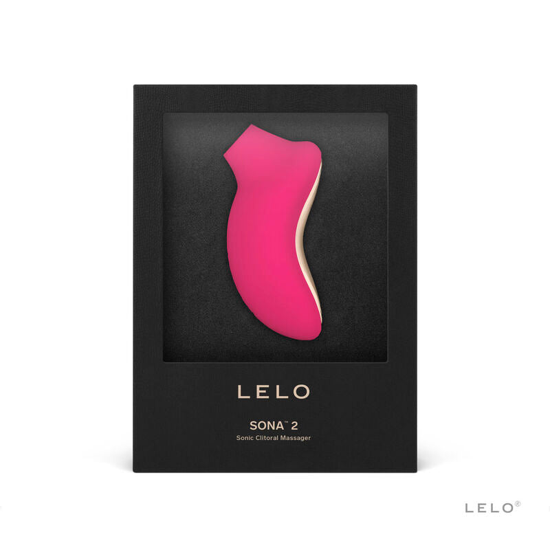 LELO Sona 2 – Stimulateur clitoridien sonique – Cerise – vue produit 7
