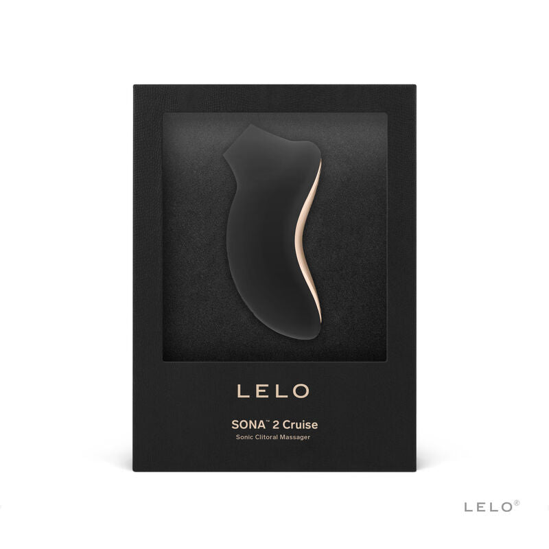 LELO Sona 2 – Stimulateur clitoridien sonique – Noir – vue produit 3