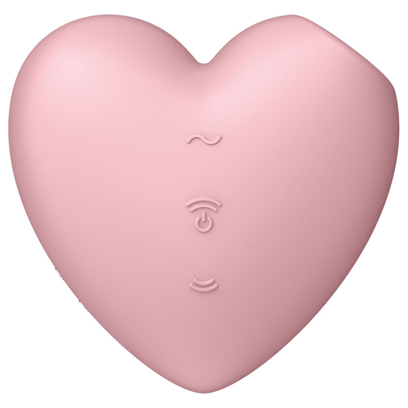 Satisfyer Cutie Heart — Stimulateur et vibromasseur rose — vue officielle Dreamlove 1