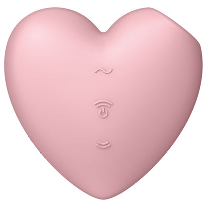 Satisfyer Cutie Heart — Stimulateur et vibromasseur rose — vue officielle Dreamlove 1