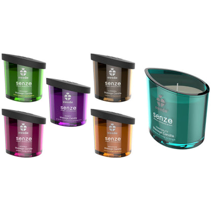Swede – Bougie de massage exstatique senze - jasmin, ylang ylang – vue produit 2