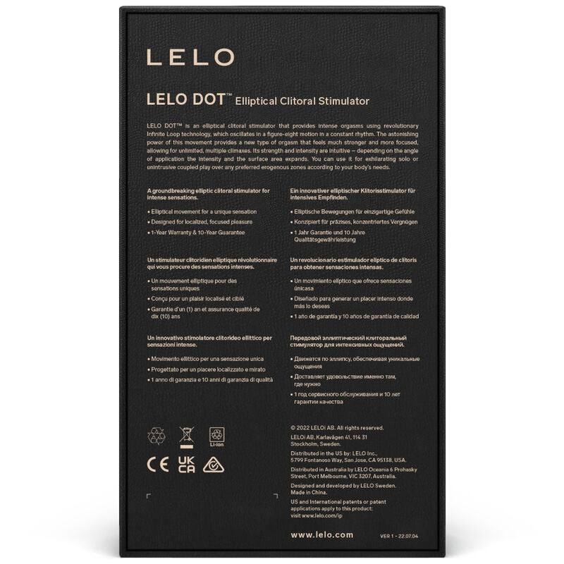 LELO Dot – Stimulateur clitoridien – vue produit 3