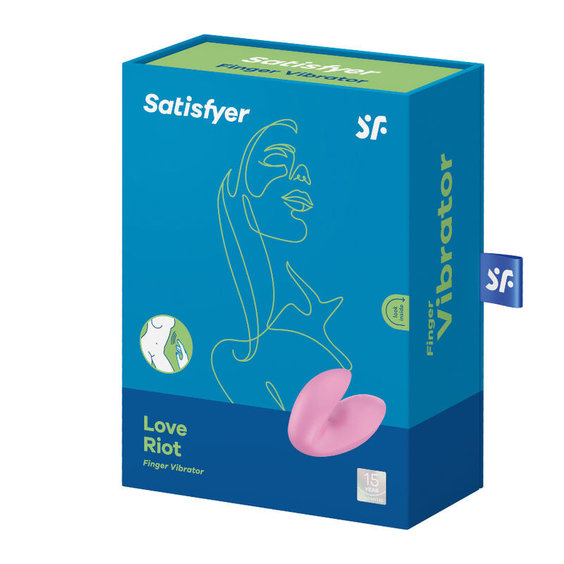Satisfyer Love Riot — Vibromasseur de doigt — vue officielle Dreamlove 6