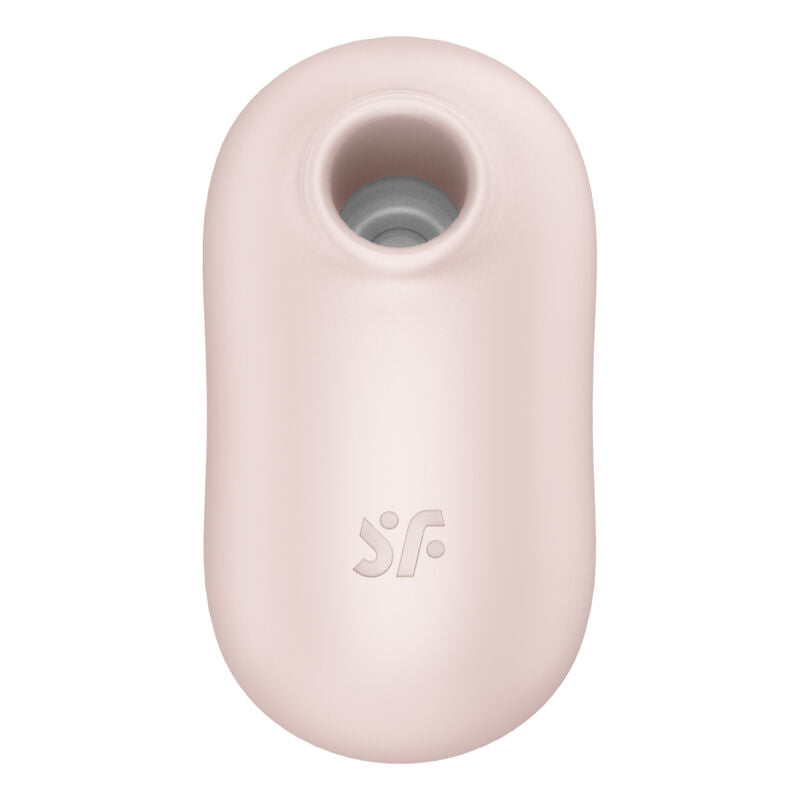 Satisfyer — Stimulateur et vibrateur double Air Pulse pro to go 2 beige — vue officielle 2