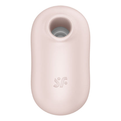 Satisfyer — Stimulateur et vibrateur double Air Pulse pro to go 2 beige — vue officielle 2