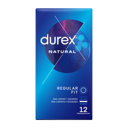 Durex Naturel Plus — préservatifs classiques, 12 unités — vue 2