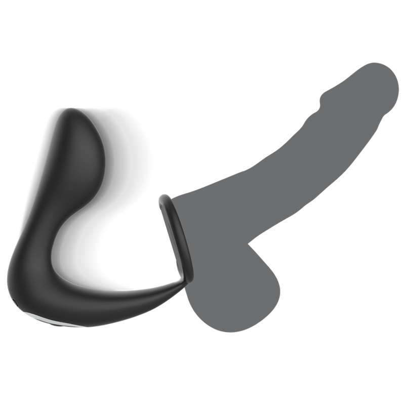 Black&Silver – Masseur anal rechargeable télécommandé – vue produit 5