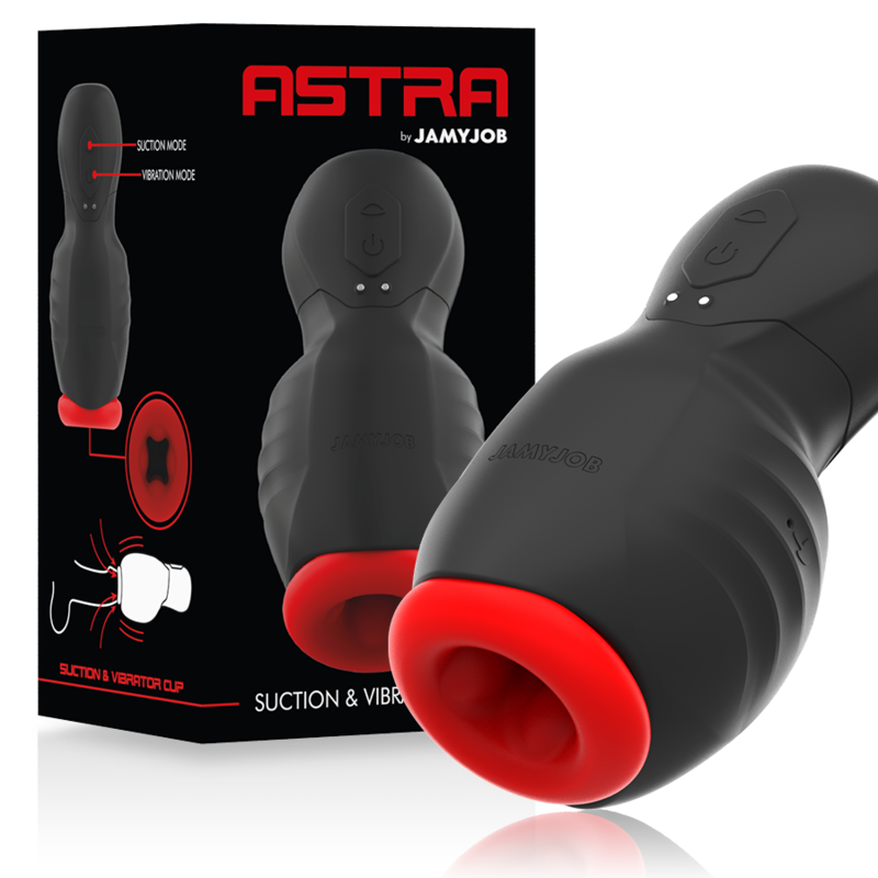 Jamyjob Astra – Masturbateur oral vibrant à succion – vue produit 2