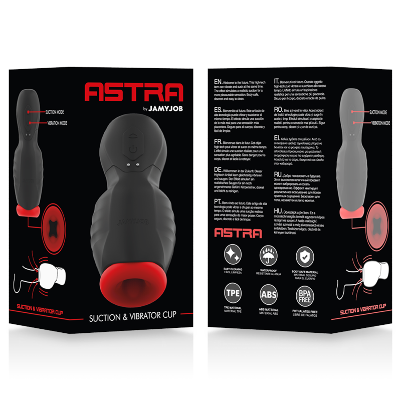 Jamyjob Astra – Masturbateur oral vibrant à succion – vue produit 5