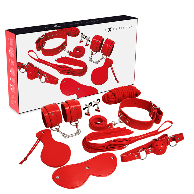 Experience — Kit fétiche BDSM série rouge — vue officielle 1