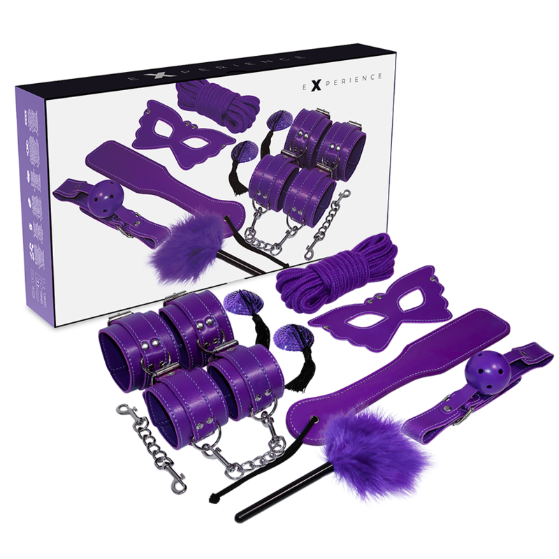 Experience — Kit fétiche BDSM série violet — vue officielle 1