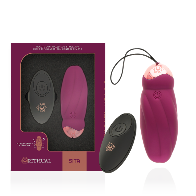 Rithual – Sita egg télécommande rotation des billes + vibration – vue produit 2