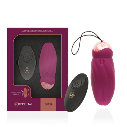 Rithual – Sita egg télécommande rotation des billes + vibration – vue produit 2