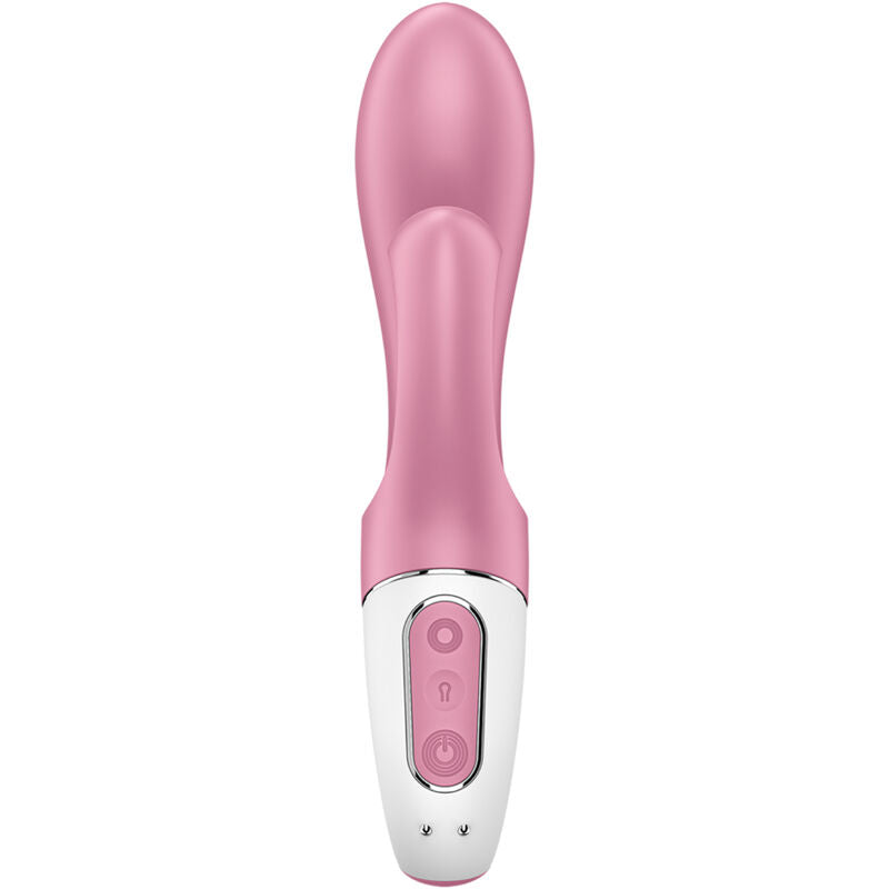 Satisfyer Air Pump Bunny 2 — Rabbit gonflable rose — vue officielle Dreamlove 3