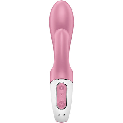Satisfyer Air Pump Bunny 2 — Rabbit gonflable rose — vue officielle Dreamlove 3