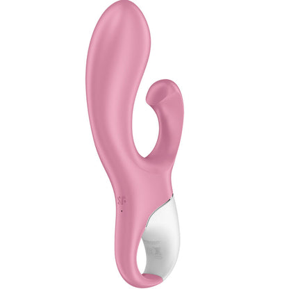 Satisfyer Air Pump Bunny 2 — Rabbit gonflable rose — vue officielle Dreamlove 1
