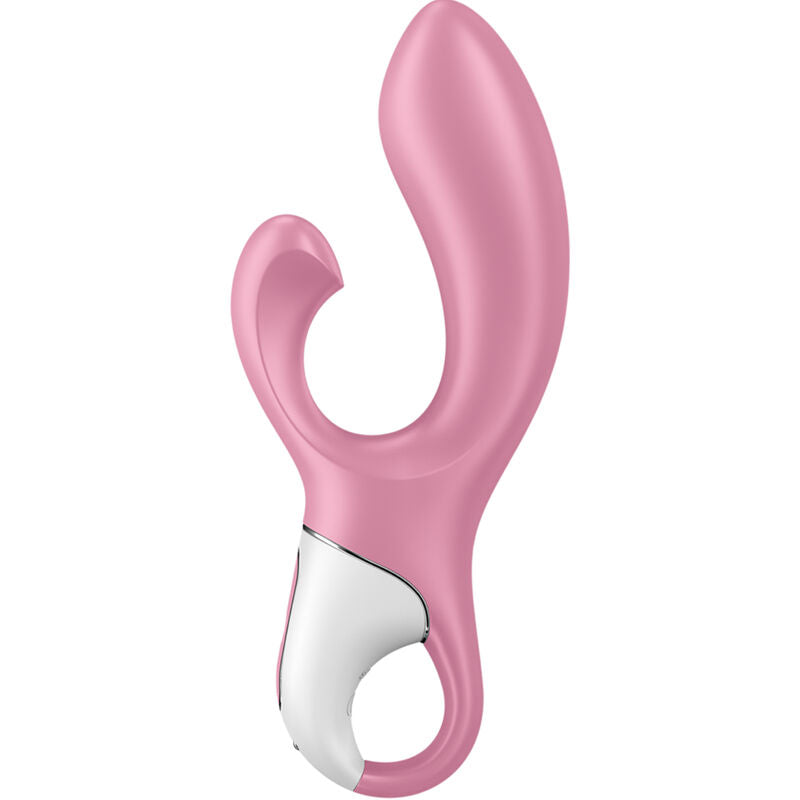 Satisfyer Air Pump Bunny 2 — Rabbit gonflable rose — vue officielle Dreamlove 2