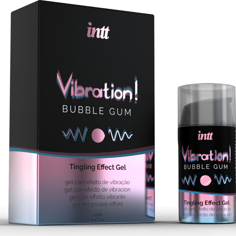 Intt Unisex Arousal Gel – Puissant stimulant intime liquide vibrant gum gum 15ml – vue produit 2