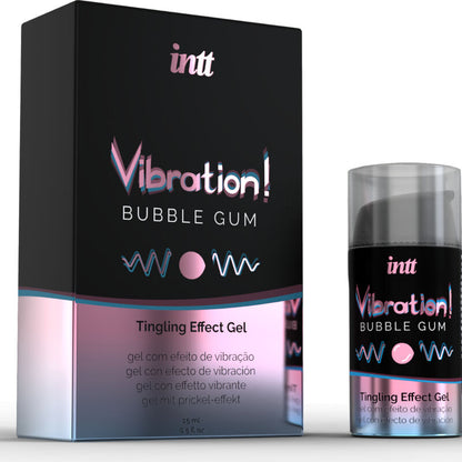 Intt Unisex Arousal Gel – Puissant stimulant intime liquide vibrant gum gum 15ml – vue produit 2