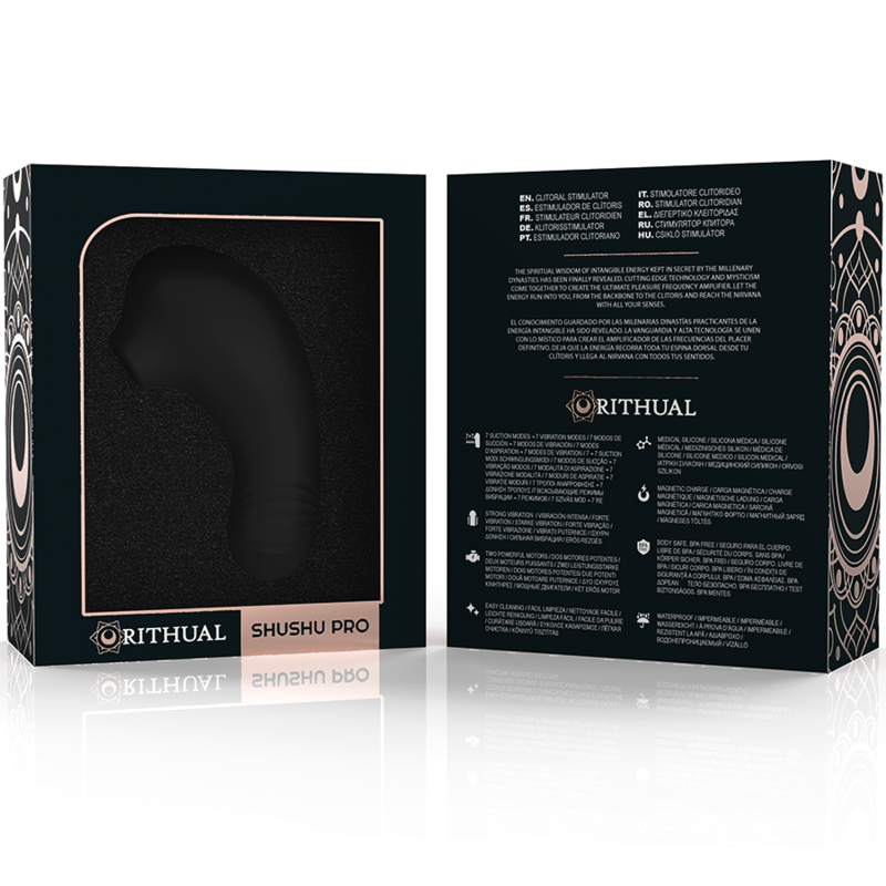 Rithual — Stimulateur de clitoris de poche shushu pro 2 moteurs jet puissants — vue officielle 7