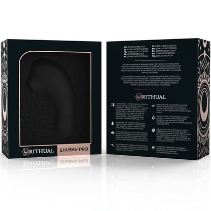 Rithual — Stimulateur de clitoris de poche shushu pro 2 moteurs jet puissants — vue officielle 7
