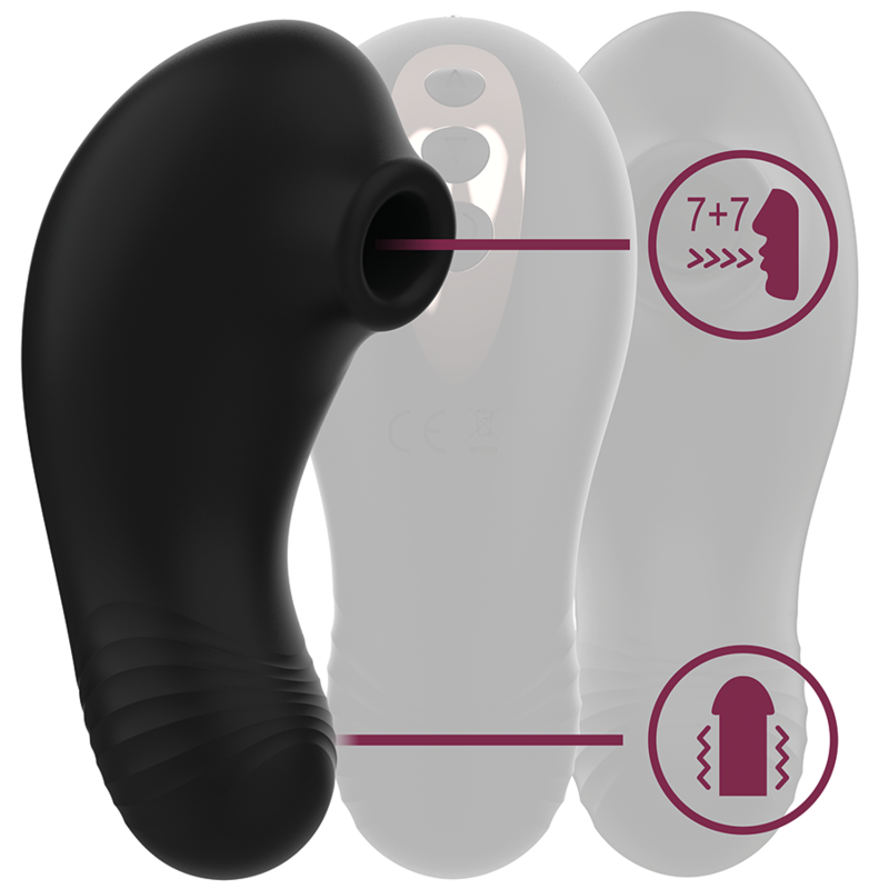 Rithual — Stimulateur de clitoris de poche shushu pro 2 moteurs jet puissants — vue officielle 3